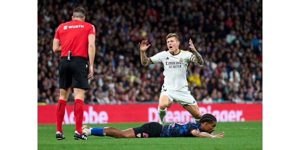 Toni Kroos rikkoi La Ligan pelaajaennätyksen pitkissä syötöissä yhdessä pelissä
